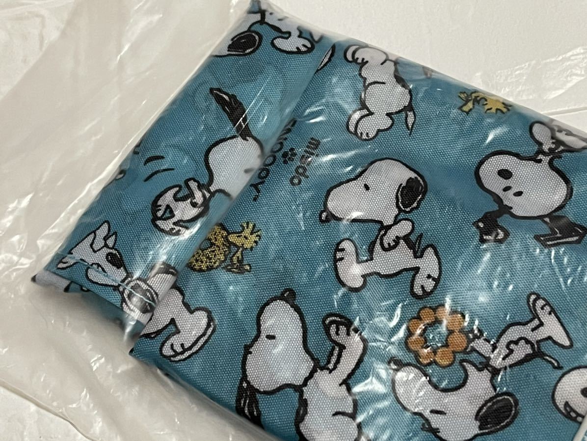  нераспечатанный * Mister Donut ошибка do Snoopy SNOOPY эко-сумка & сумка для завтрака комплект голубой лотерейный мешок 