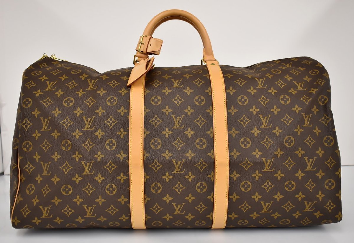 ルイヴィトン LOUIS VUITTON バッグ モノグラム キーポル60 M41422 SP0937 ボストンバッグ ポワニエ・ネームタグ付き → 2310LA023_画像1