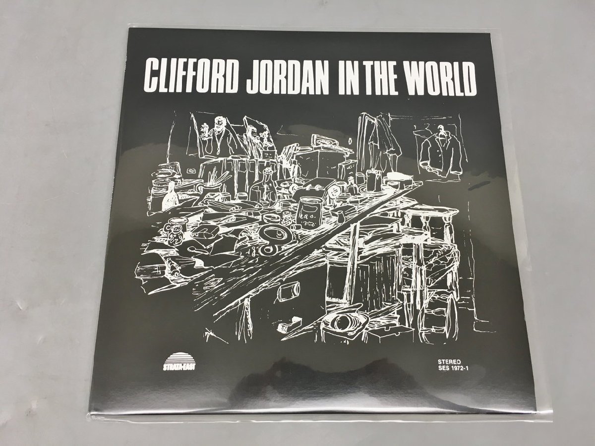 LPレコード Clifford Jordan In The World 帯付き Strata-East SES 1972-1 初回プレス版 美品 2309LBM251
