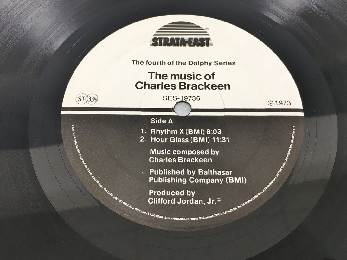 LPレコード Charles Brackeen / Rhythm X (The Music Of Charles Brackeen) SES 19736 2309LBR108_画像4