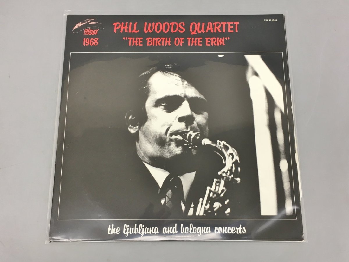 LPレコード PHIL WOODS QUARTET / THE BIRTH OF THE ERM PHILOLOGY 214 W 16/17 2枚組 2310LBR006