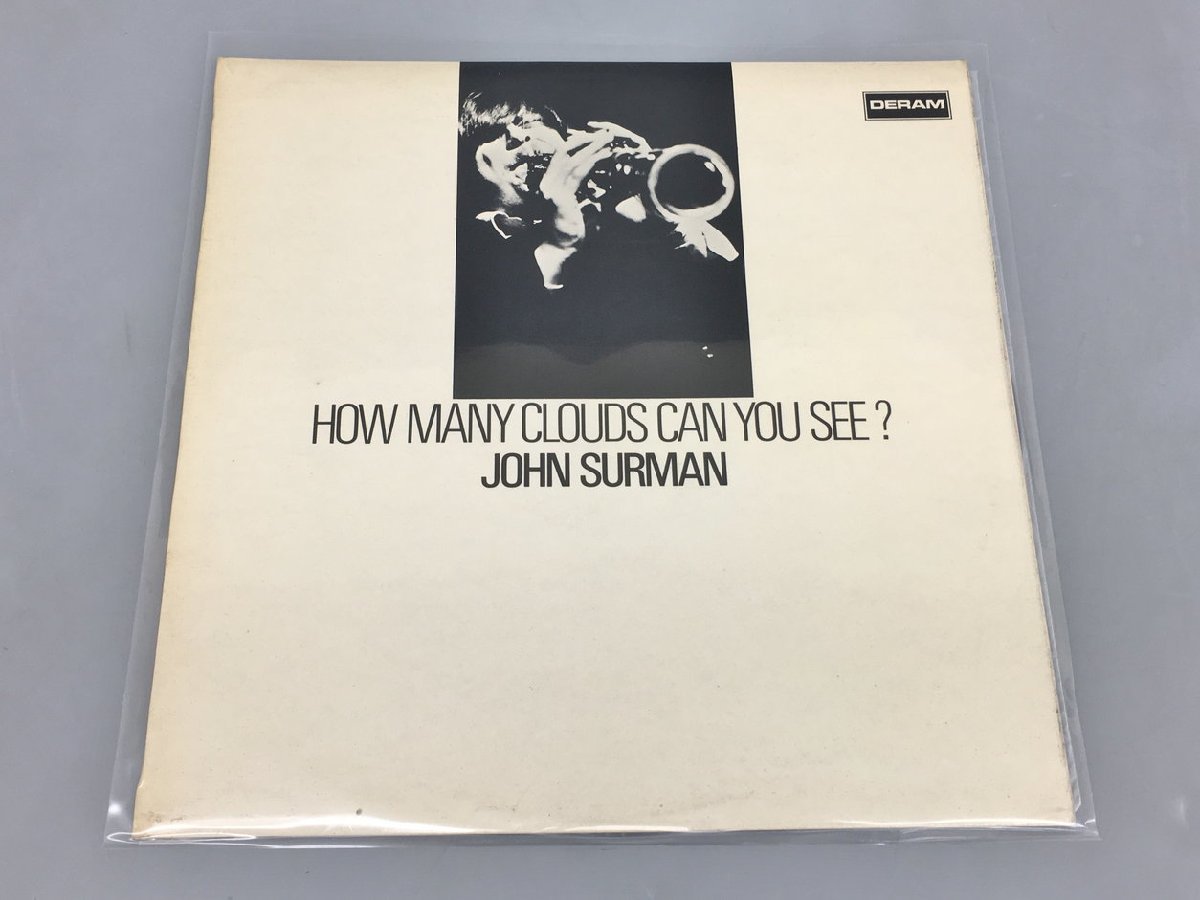 LPレコード How Many Clouds Can You See? John Surman DERAM SML-R 1045 2309LO271の画像1