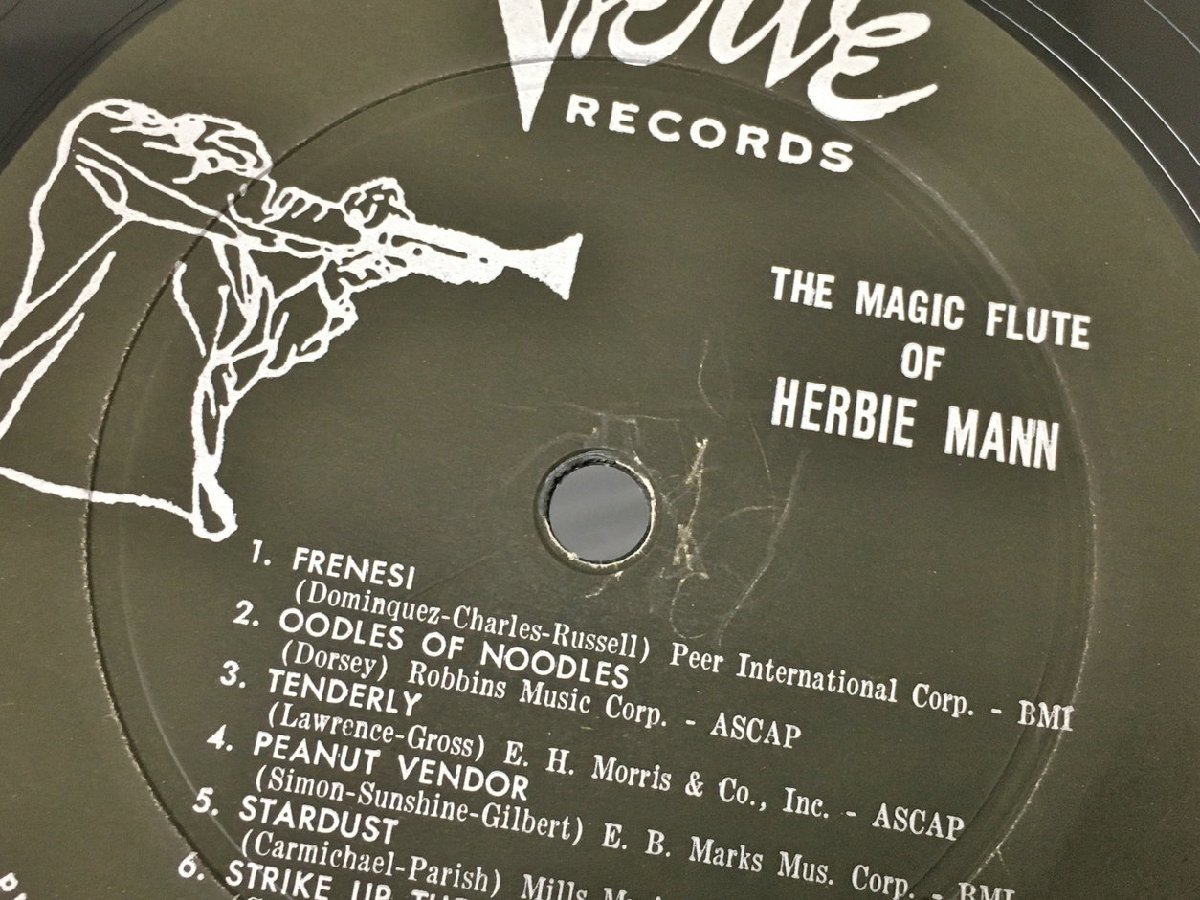 LPレコード The Magic Flute Of Herbie Mann MGV 8247 2310LO023の画像9