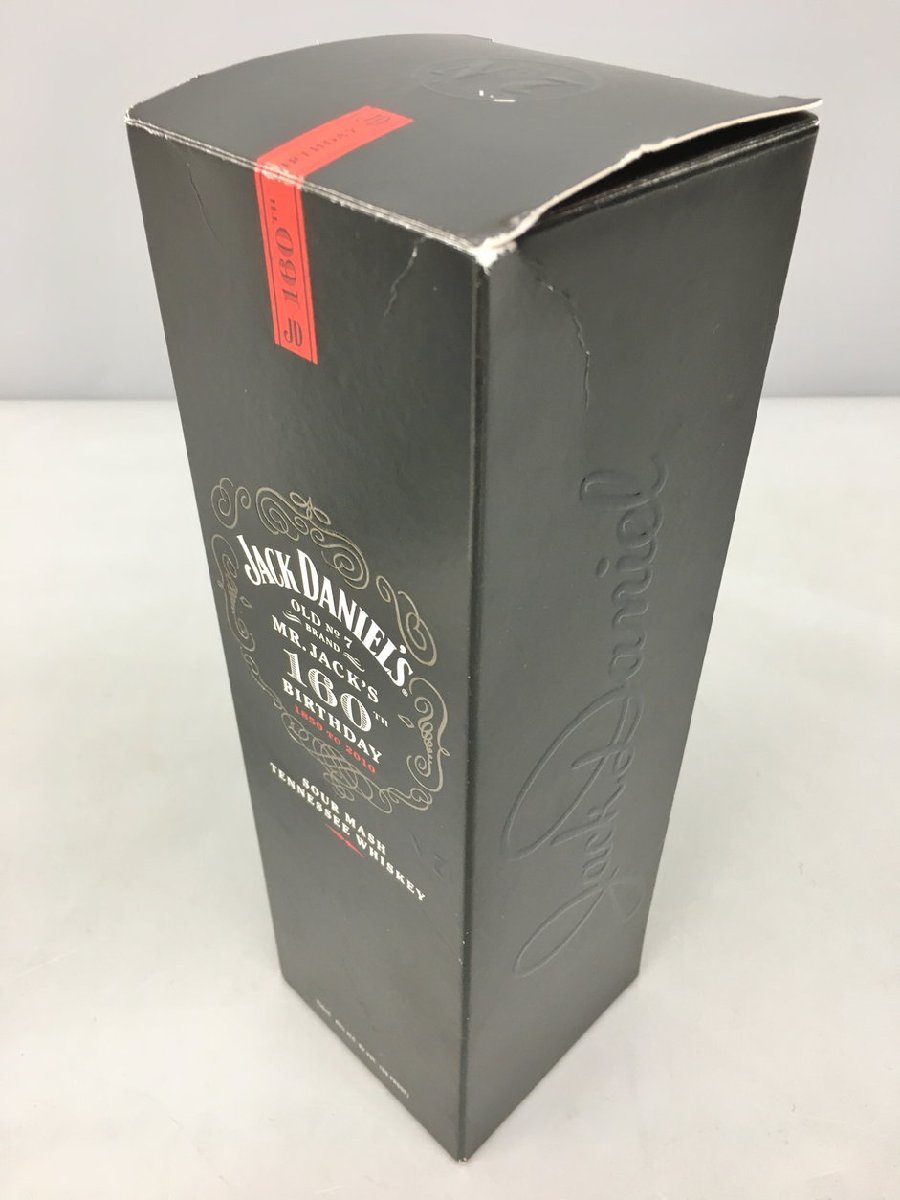 ジャックダニエル Jack Daniel's テネシーウイスキー 160周年記念 750ml 40% アメリカ合衆国 未開栓 FALSE 2310LR169_画像8