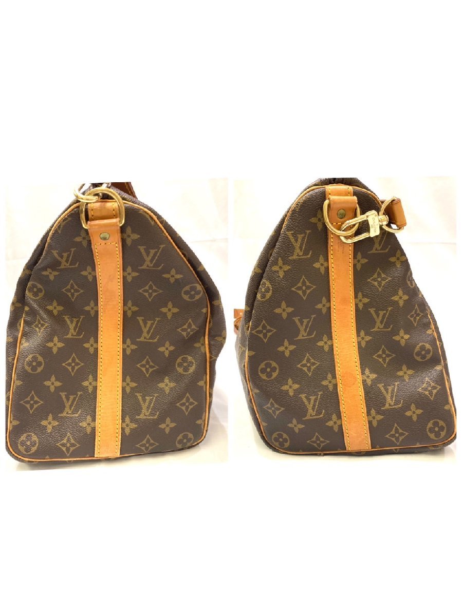 ●Louis Vuitton ルイヴィトン キーポル45 バンドリエール 2WAY ボストン バッグ 旅行鞄 M41418 モノグラム●_画像2