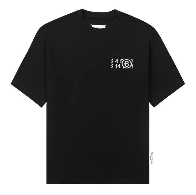 送料無料　マルタンマルジェラ　Maison Margiela　メンズ　Tシャツ　文字ロゴ　半袖　丸首　1702-46