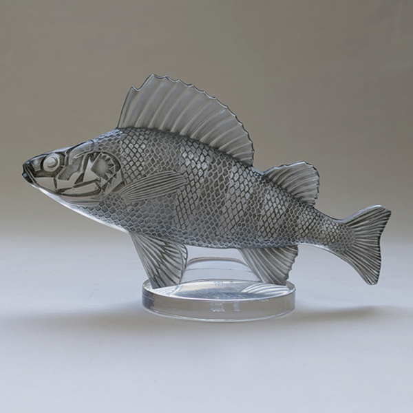 ルネ・ラリック R.LALIQUE カーマスコット 「Perche」 魚 アンティーク 1929年