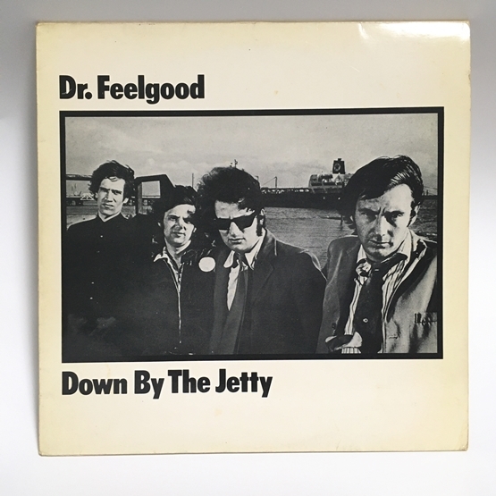 【 UK盤 LP 】Dr Feelgoog Down By The Jetty Pub Rock Punk パンク天国 パブロック wilko Johnson _画像1