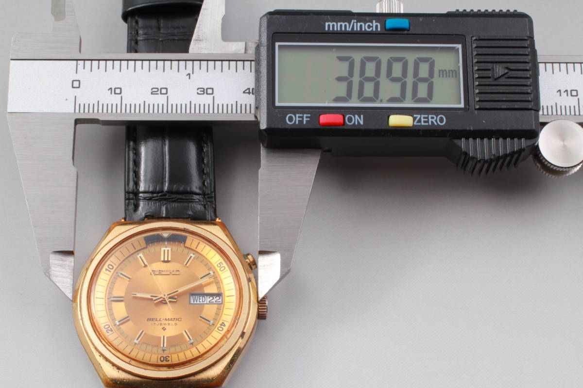 2022新作モデル Bell-Matic SEIKO Vintage [良品] 4006-6030 Watch