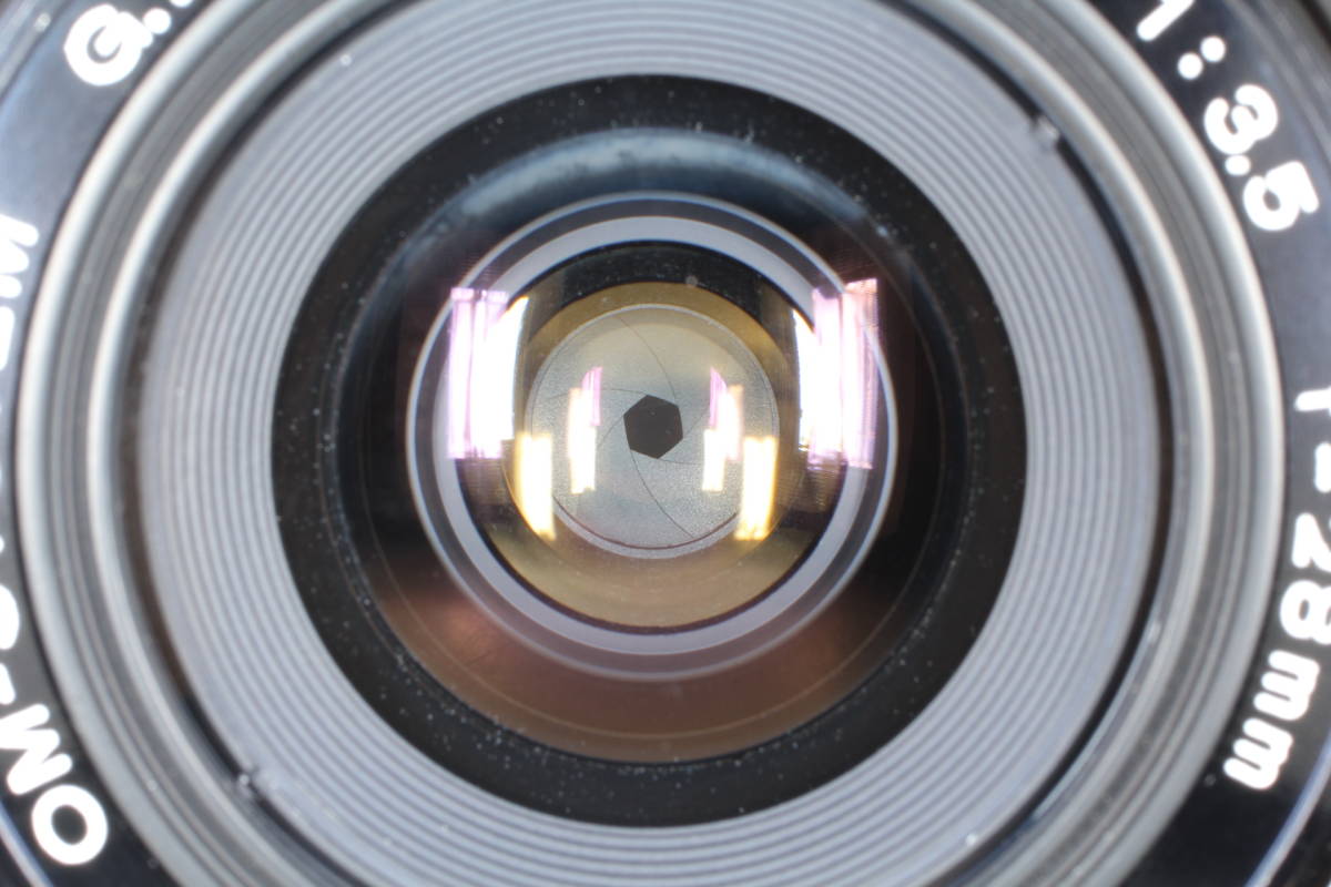 Olympus OM-SYSTEM G.ZUIKO AUTO-W 28mm F3.5 MF Wide Angle Lens_画像2