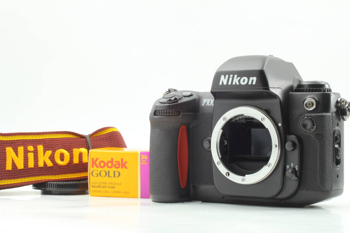 Nikon F100 35mm SLR Film Camera Body Only w/ strap