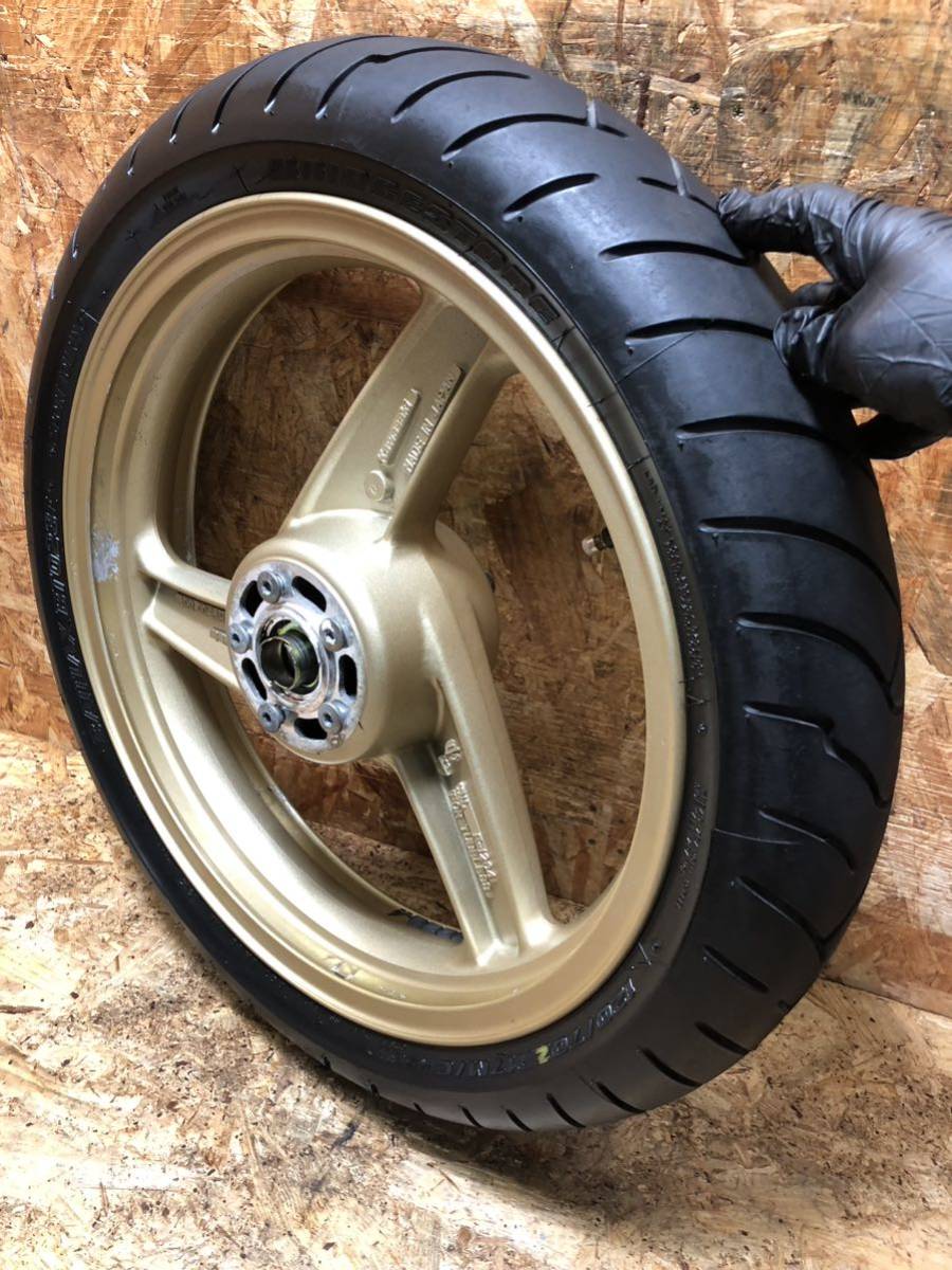 C50# 18 GPZ900R front wheel Kawasaki ZX900A GPZ750R