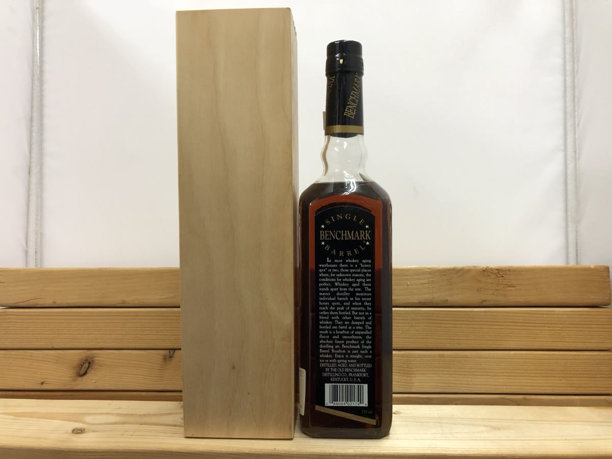 ベンチマーク シングルバレル XO バーボン ウイスキー BENCHMARK SINGLE BARREL XO Bourbon Whisky 750ml 47%_画像4