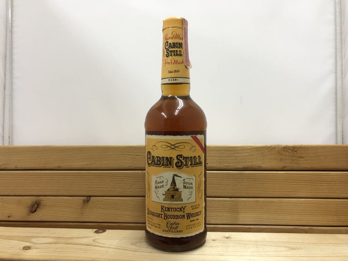 キャビン スティル バーボン ウイスキー Cabin Still 750ml 40% Bourbon Whiskey_画像1