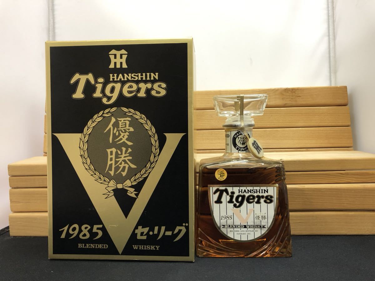 独特の上品 三楽 阪神 タイガース 1985 優勝 記念 特級 ジャパニーズ ウイスキーJapanese Whisky 720ml 43％ 箱付 軽井沢 飲料