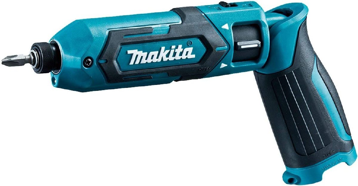 マキタ makita 7.2V 充電式 ペンインパクト ドライバ 本体のみ 青 TD022DZ ペン型 インパクト ドライバー 電設 電工 電気 内装 工事 DIY