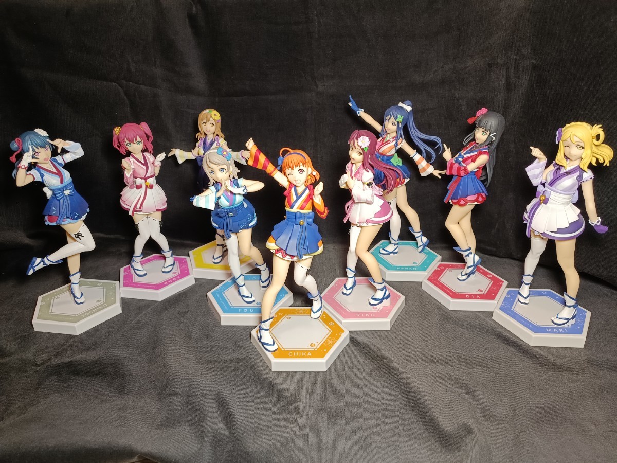 ラブライブ サンシャイン SSSフィギュア 未熟DREAMER 9体フル ラブライブ サンシャイン SSSフィギュア 未熟DREAMER 9体フル