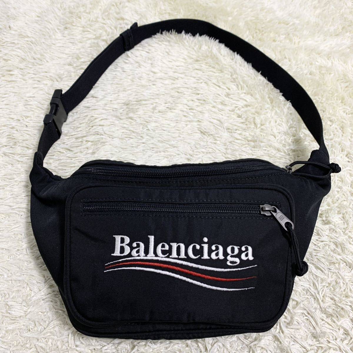 極美品 BALENCIAGA バレンシアガ ボディバッグ ウエストバッグ