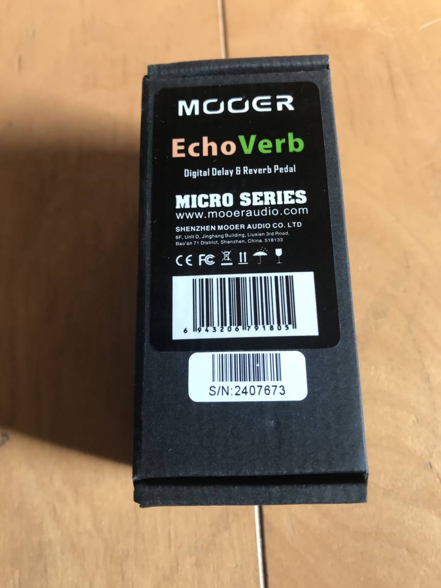 MOOER EchoVerb ディレイ　リヴァーブ_画像5