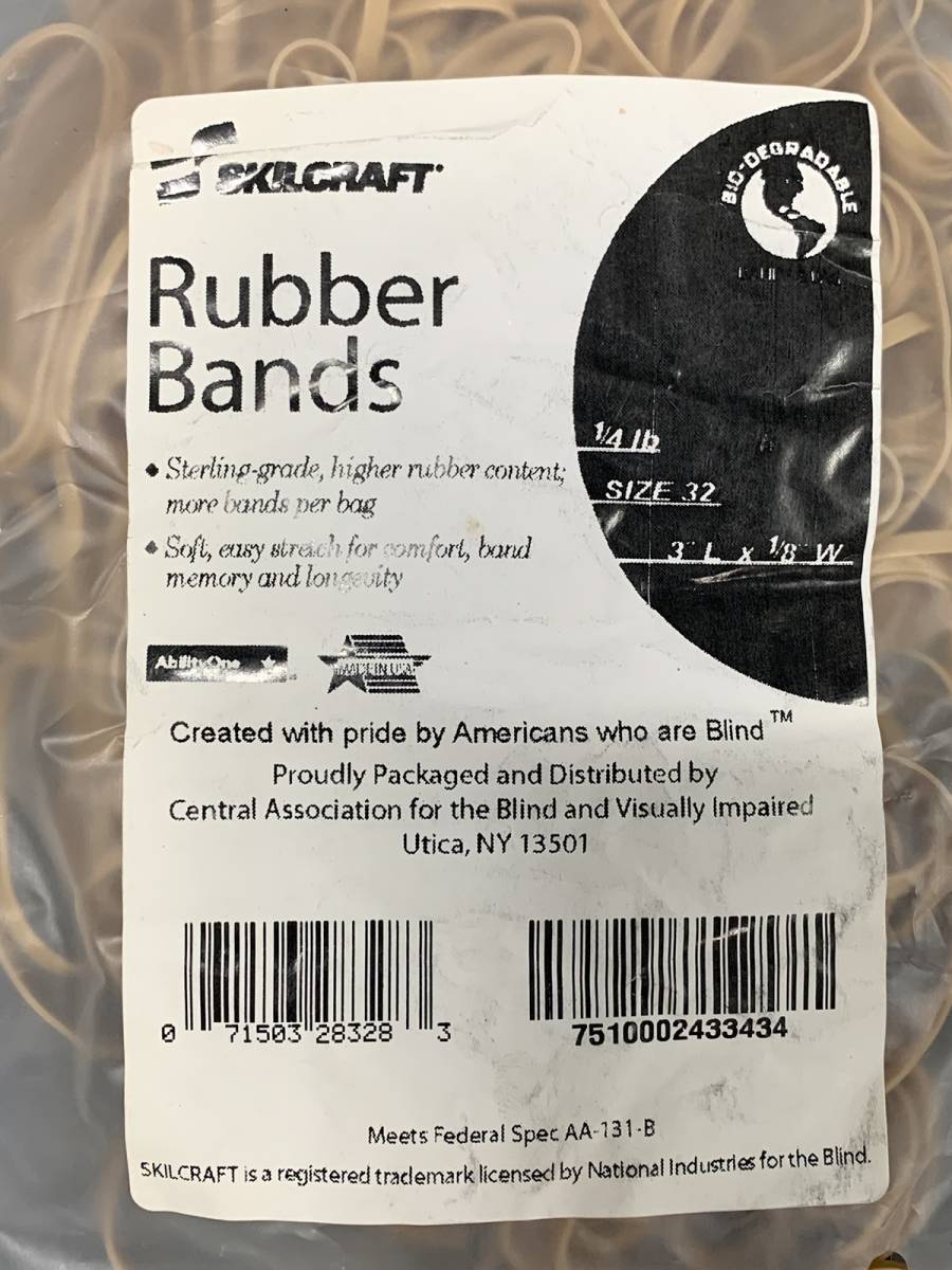 #. 米軍放出品 実物 Rubber Bands ラバーバンド ゴムバンド(30本). 空挺部隊2023/10/04_画像2