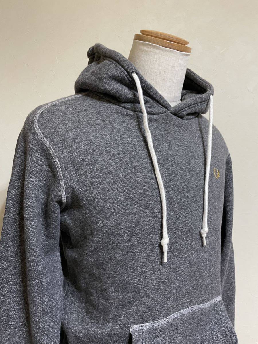 【美品】フレッドペリー コットンパーカー グレー Bibian 比比昂 - FRED PERRY フレッドペリー スウェット