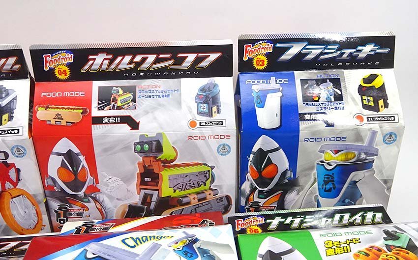 緑屋s■ 未開封 バンダイ　仮面ライダーフォーゼ　まとめて10点　スイッチ　フードロイド　ビリーザロッド　ya/9-2606/19-a#160_画像3