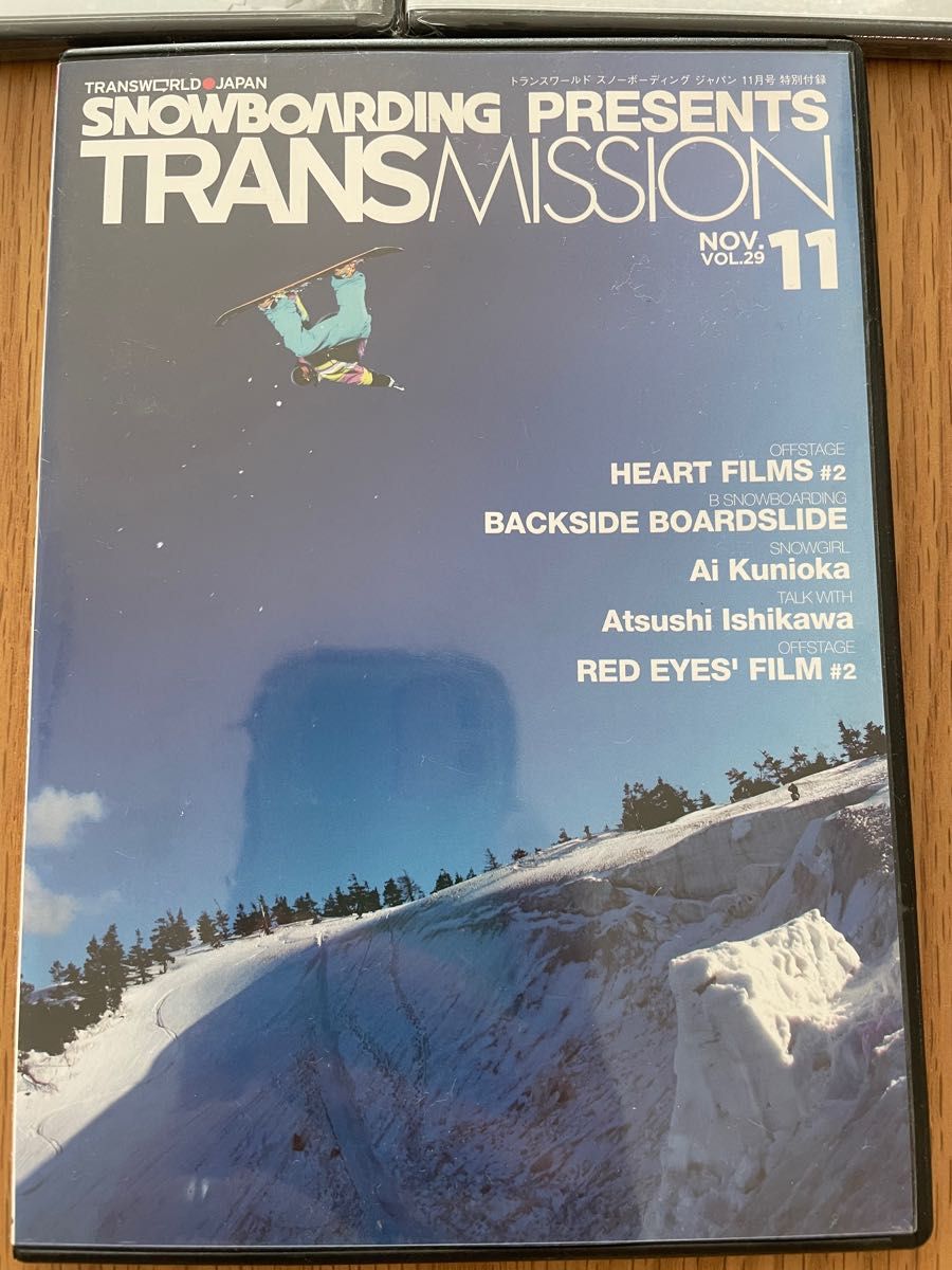 トランスミッション　 スノーボード　DVD3本セット