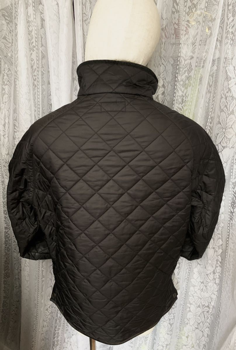 POLO RALPH LAURENポロラルフローレン　キルティングジャケット　中綿　中フリース　黒　LLサイズ