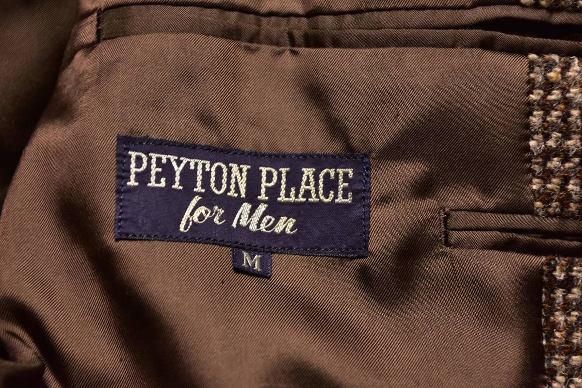 PEYTON PLACE for Men　ペイトンプレイス フォーメン　ハリスツイード　ジャケット　日本製　Mサイズ_画像4