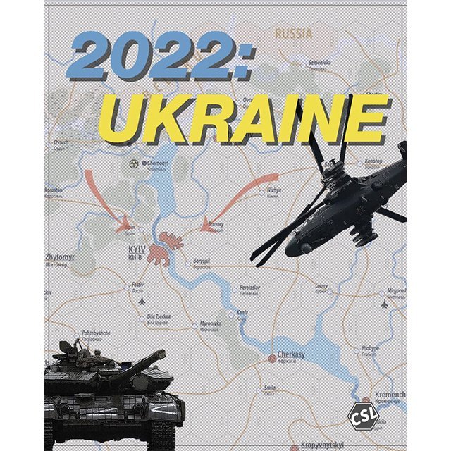 円高還元 ○Conflict Simulations Limited 2022: Ukraine 未使用品
