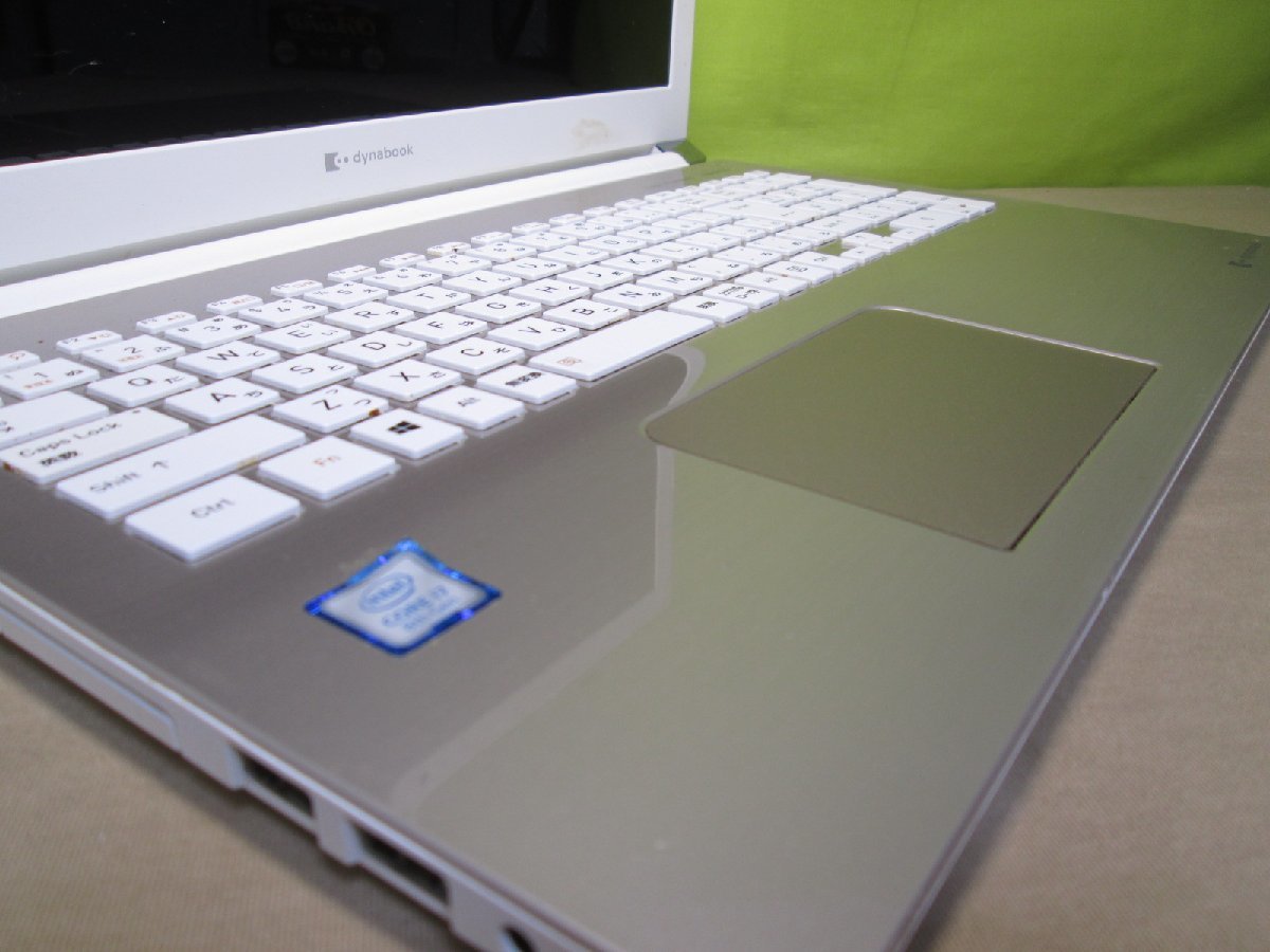 東芝 dynabook T6 P2T6MBEG【M.2 SSD搭載】 Core i7 8550U ジャンク 送料無料 [87130]の画像2