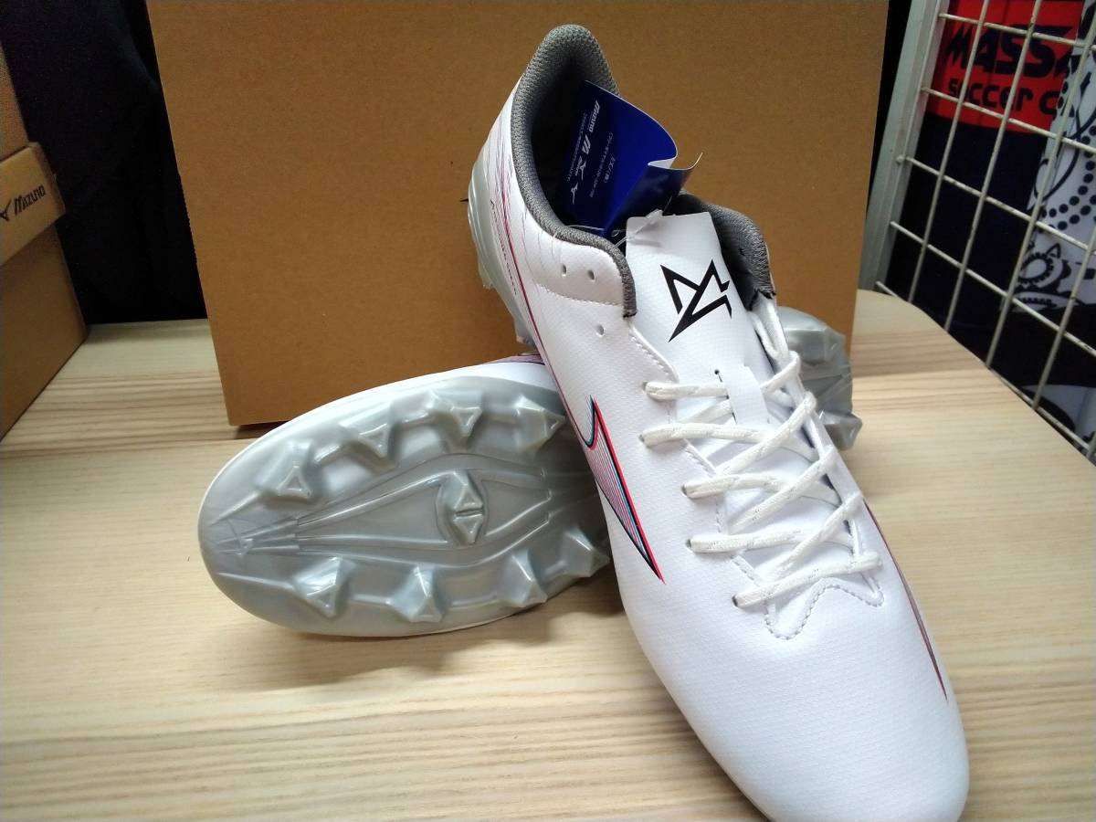 ミズノ MIZUNO サッカーシューズ サッカースパイク ミズノ α SELECT P1GA236509 固定式 人工皮革 25,0cm_画像3