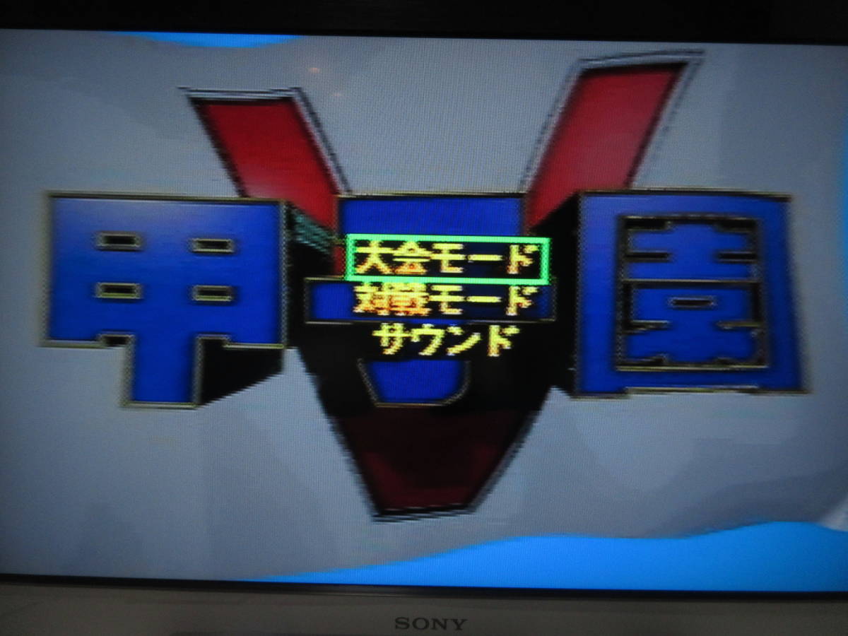 《ゲーム》ソフト 「PS1：甲子園V」 動作確認済み Play Station1：プレステ1 レトロゲームソフト_画像10