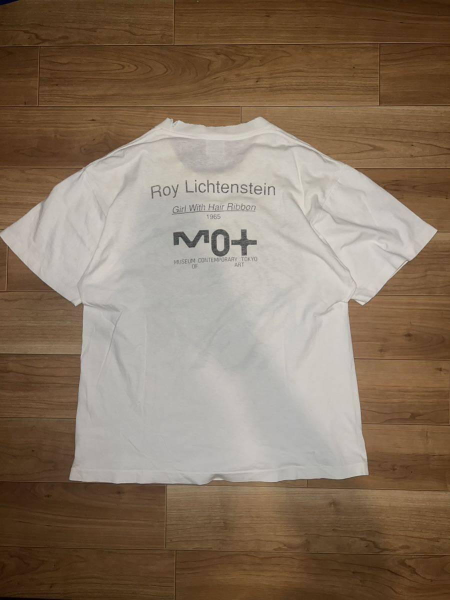 90s Roy Lichtenstein ロイ リキテンシュタイン ビンテージTシャツ FLYING FISH NIRVANA 　エッシャー スラッシャー グッゲンハイム_画像2