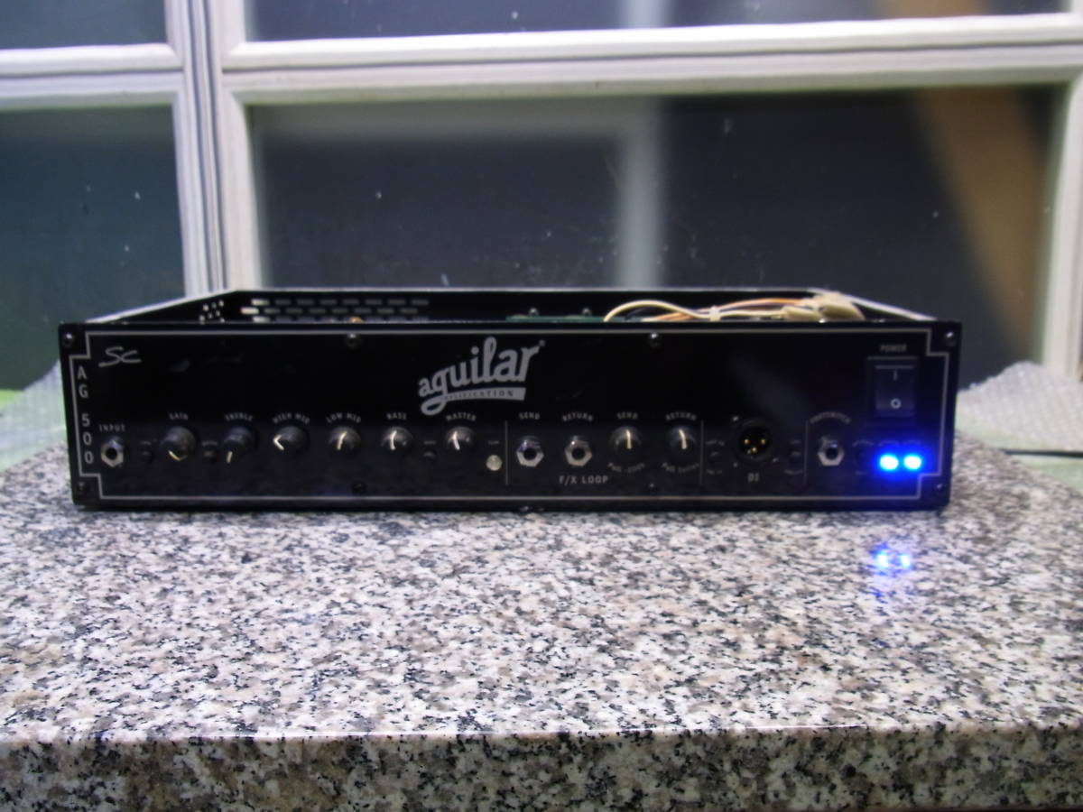 aguilar/ AG 500 SC 2チャンネル アギュラー アンプ_画像1