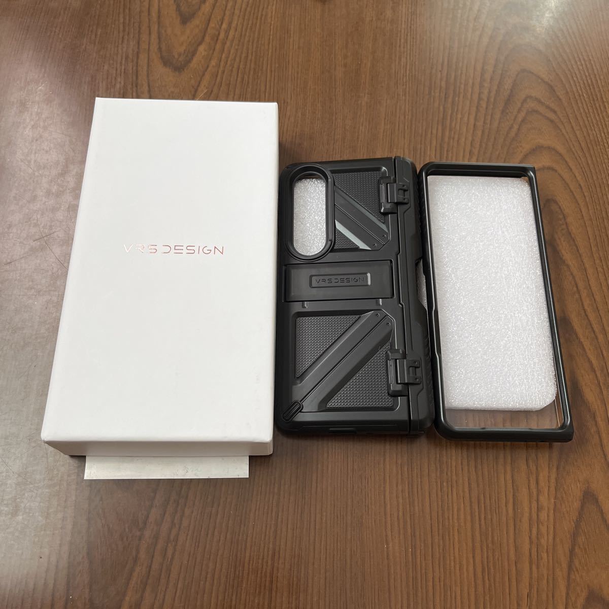 510a1114☆ Galaxy Z Fold4 5G 対応 ケース カバー 耐衝撃 スタンド / Sペン 収納 付 ヒンジ 保護 スマホケース ヒンジ保護 スタンド機能の画像1