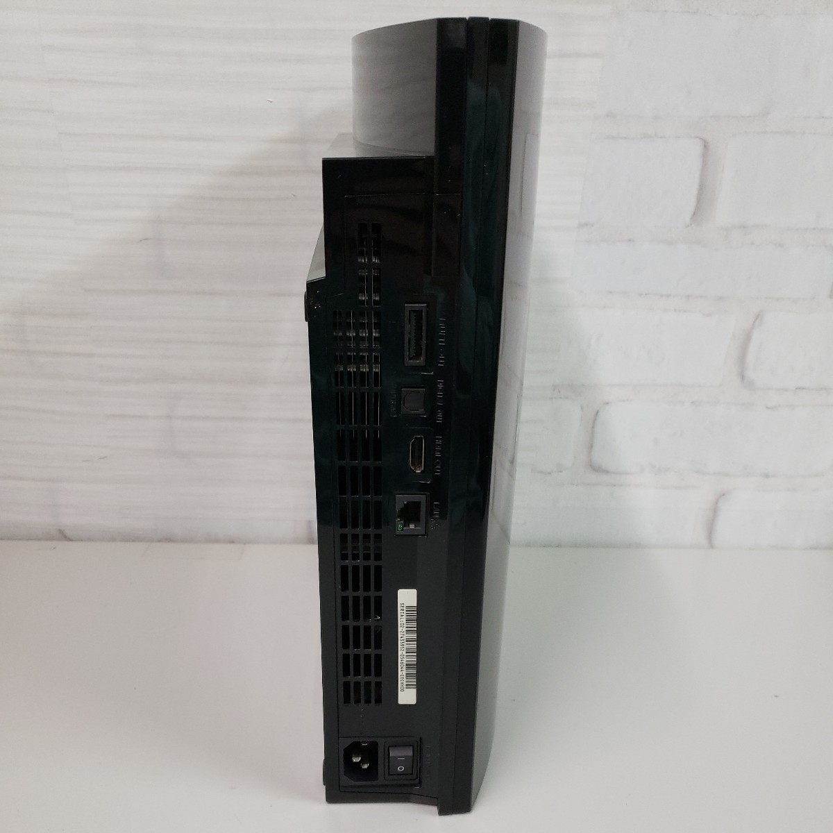 510y1602★PLAYSTATION 3(40GB) クリアブラック【メーカー生産終了】_画像4