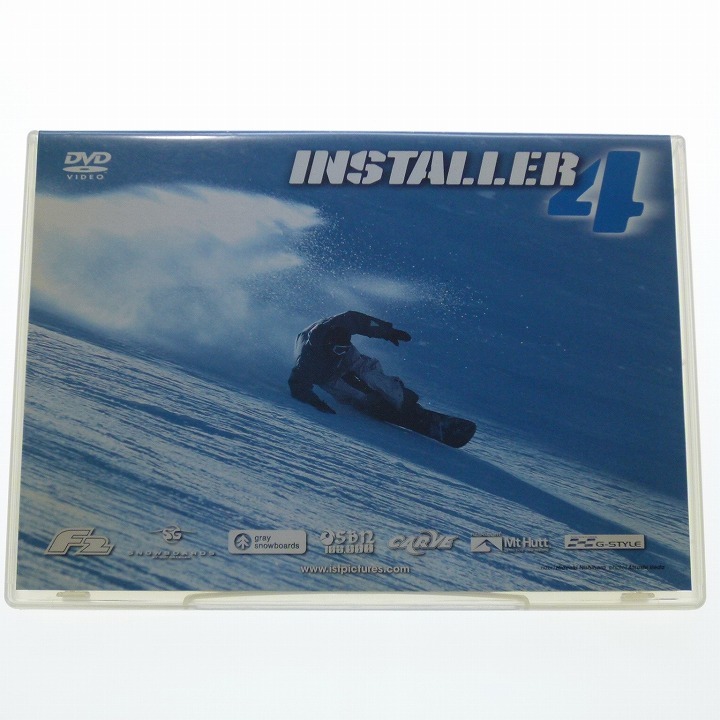 DVD INSTALLER 4 / インストーラー 4 スノーボード 茶原忠督 送料込みの画像1