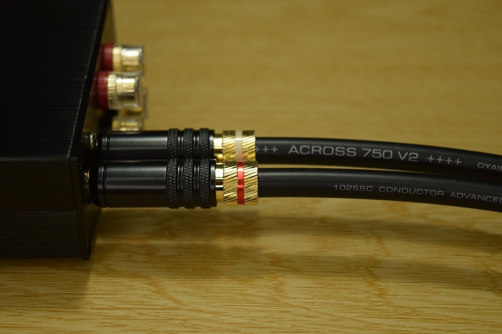 □□ Oyaide Across 750 V2＋RCA Gp_plug（RTCG1）/0.95m×2本_画像2