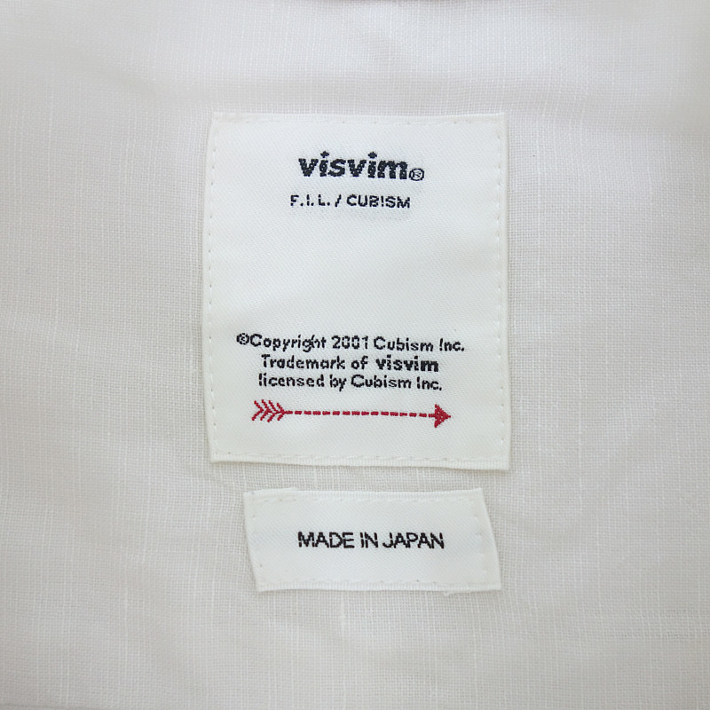 最旬トレンドパンツ VISVIM INGALL シャツ リネン ウール スタンド
