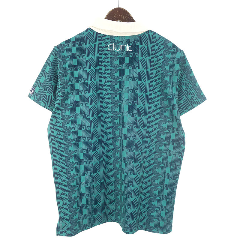 【PRICE DOWN】clunk GOLF Geometric S/S Polo ゴルフ 半袖 ポロ シャツ_画像2