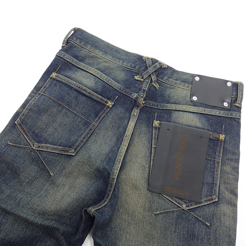 BACKLASH D703D THE DENIM ストレッチ セミサルエル デニム パンツ_画像5