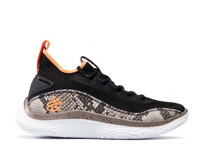 30.0cm以上 Under Armour Curry Flow 8 Strike And Flow "Black/Snake" 31cm 3024429-005