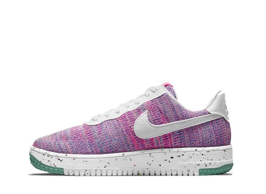 25.0cm Nike WMNS Air Force 1 Low Crater Flyknit "Pink" 25cm DC7273-500