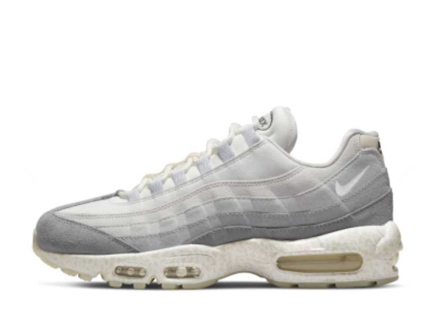 27.5cm Nike Air Max 95 QS Skeleton "Summit White/Light Born Cool Grey" 27.5cm DV2593-100