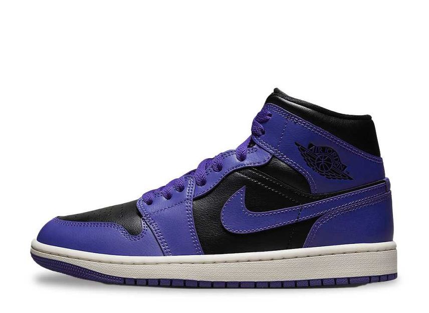 26.0cm以上 Nike WMNS Air Jordan 1 Mid "Purple and Black" 26cm BQ6472-051