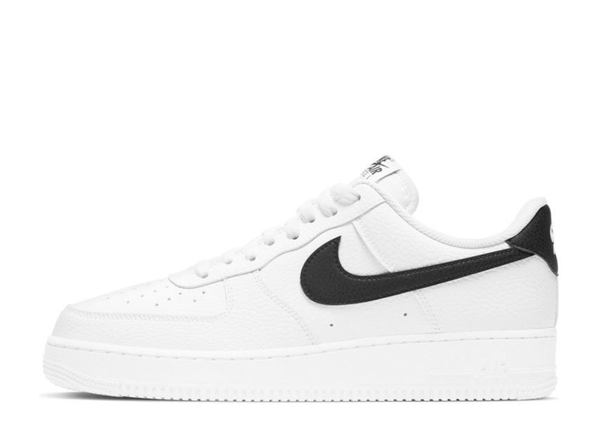 Nike Air Force 1 Low '07 "White Black Pebbled Leather" 26cm CT2302-100_画像1