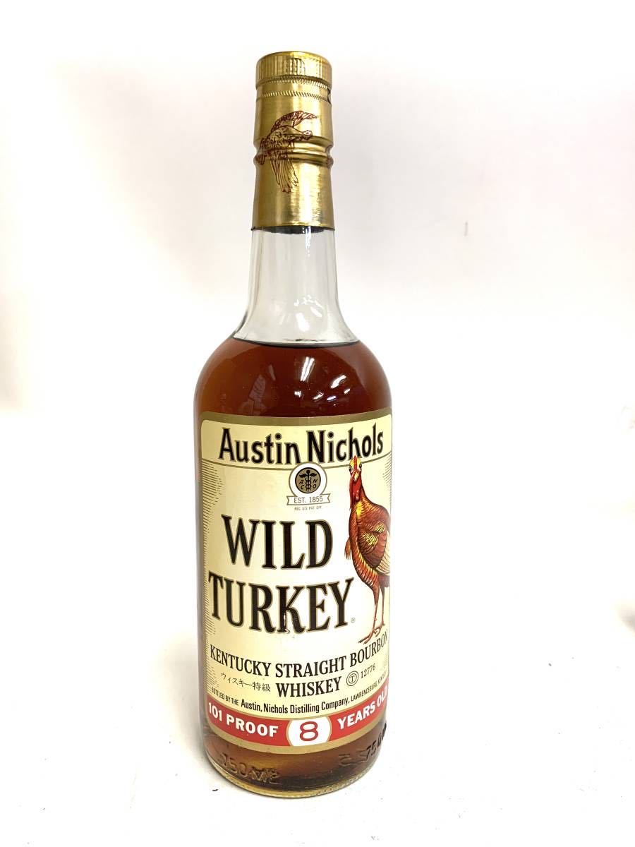 WILD TURKEY ワイルドターキー 8年 750ml 50.5% BOURBON バーボン WHISKEY ウイスキー 101 箱付 未開栓　3R2309052-17_画像2