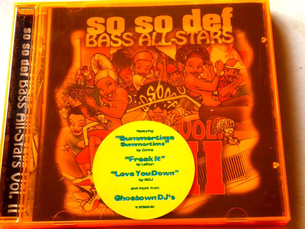 So So Def Bass All Stars Vol 2 Yahoo!オークション - So So Def Bass All-Stars Ⅱ