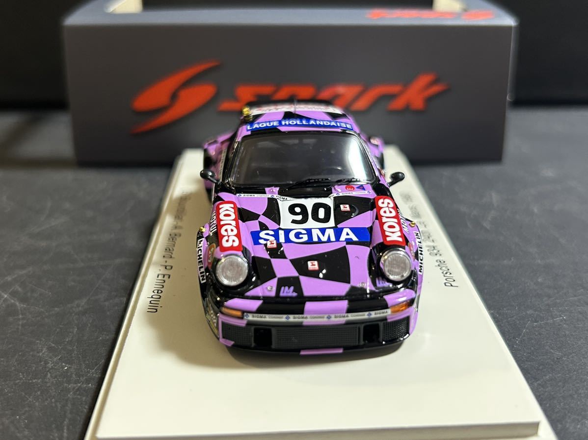 spark 1/43 PORSCHE 934 24th LM 1980 LE MANS #90 スパーク　ポルシェ　24時間　耐久レース　ルマン_画像8